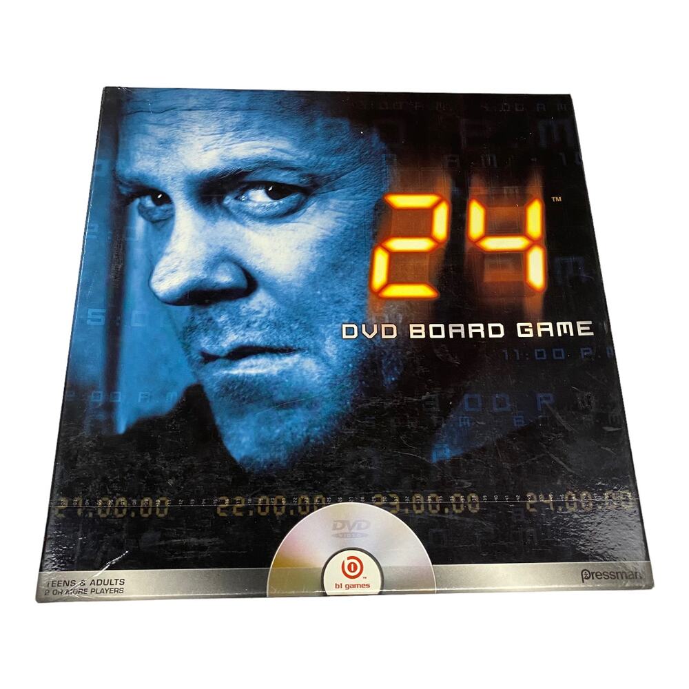24 TV Series DVD Board Game JACK BAUER 2006